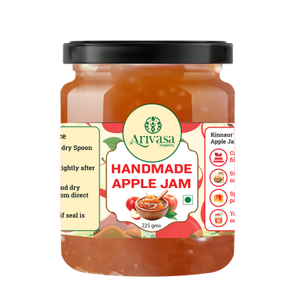 Handmade Apple Jam | Fresh Himachali Apples, Women-Crafted