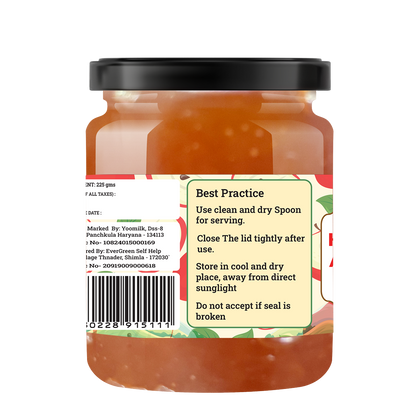 Handmade Apple Jam | Fresh Himachali Apples, Women-Crafted