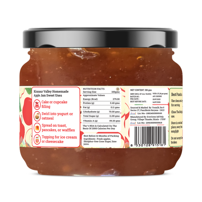Handmade Apple Jam | Fresh Himachali Apples, Women-Crafted
