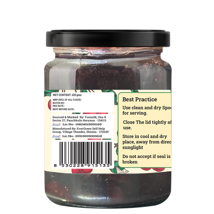 Handmade Cherry Jam | Fresh Himachali Cherries, Women-Crafted