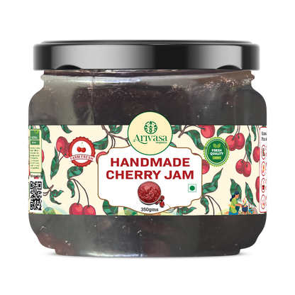 Handmade Cherry Jam | Fresh Himachali Cherries, Women-Crafted