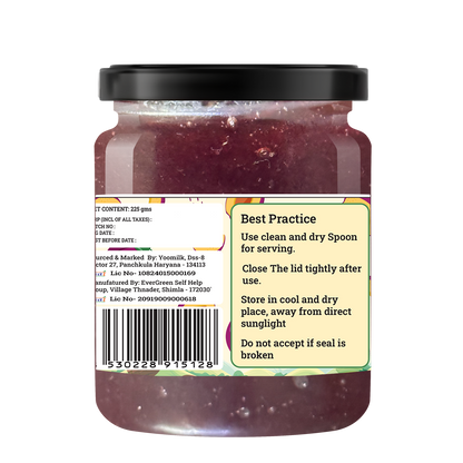 Handmade Plum Jam | Fresh Himachali Plums, Women-Crafted