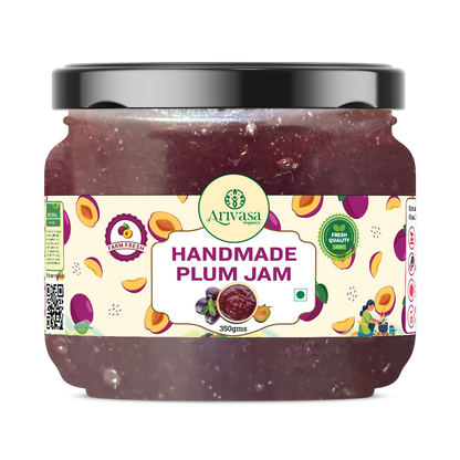 Handmade Plum Jam | Fresh Himachali Plums, Women-Crafted