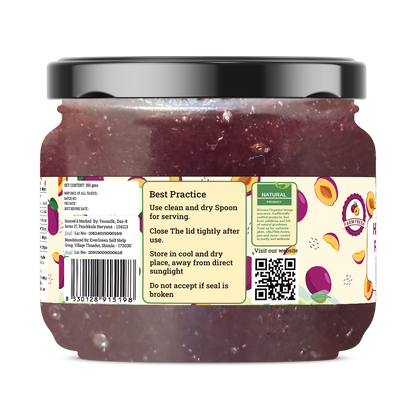 Handmade Plum Jam | Fresh Himachali Plums, Women-Crafted