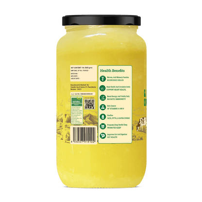 A2 BILONA COW GHEE <span>Fresh From Farms in Tamil Nadu | Bilona Churned | A2-Verified Milk from Desi Cows | 70+ Quality Checks</span> - My Store-Size--