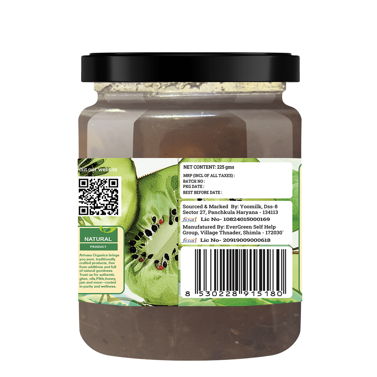 HANDMADE KIWI CHUTNEY - My Store - 225 gms - 