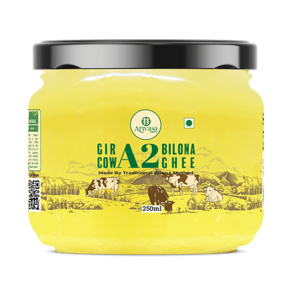 A2 BILONA COW GHEE <span>Fresh From Farms in Tamil Nadu | Bilona Churned | A2-Verified Milk from Desi Cows | 70+ Quality Checks</span> - My Store-Size--