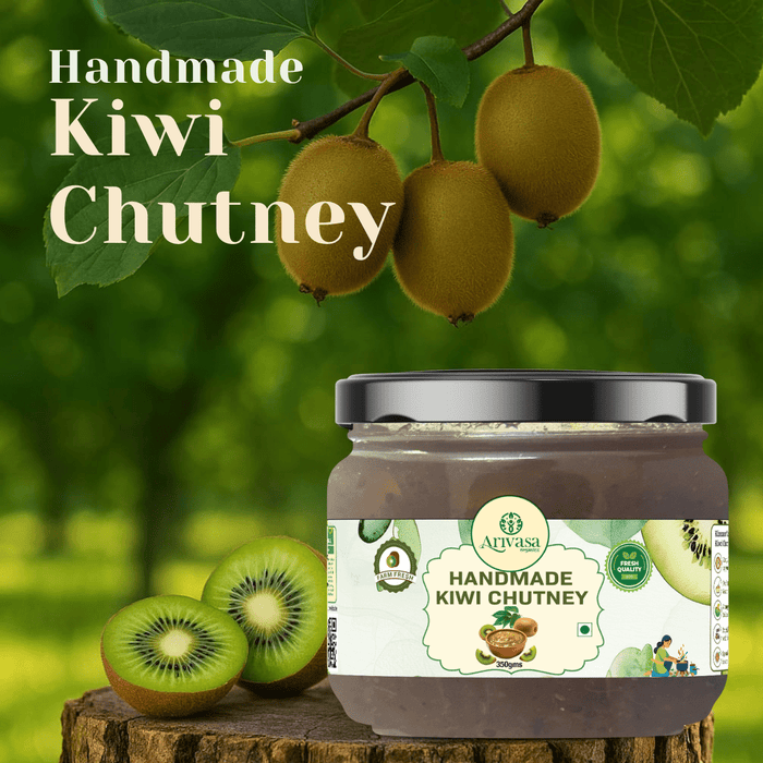 Kiwi Chutney from Himachal | Handmade by Women – 350 gms (hover)