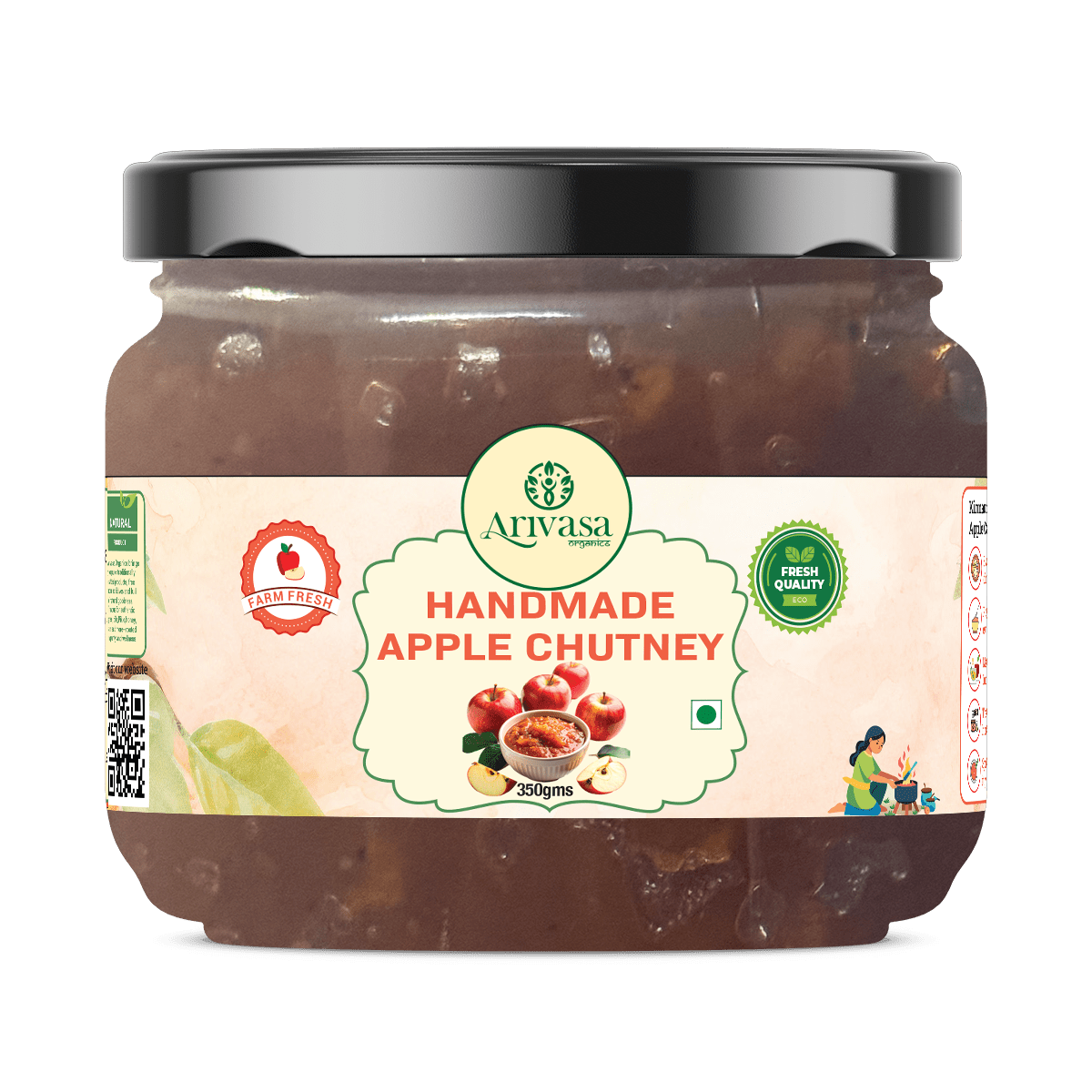 HANDMADE APPLE CHUTNEY - My Store - 350 gms - 