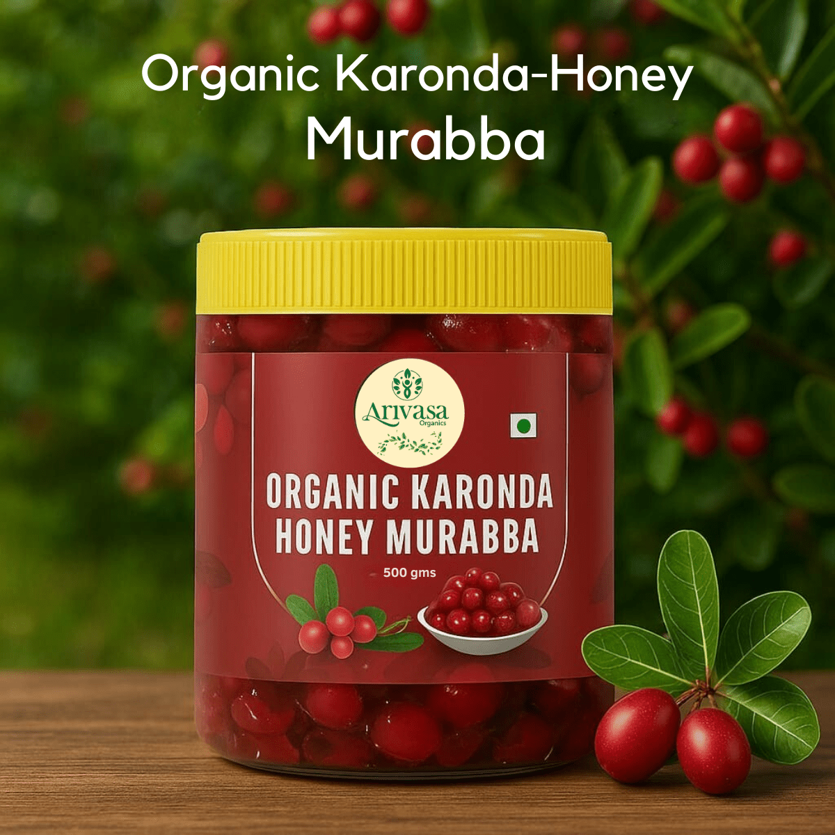 ORGANIC KARONDA HONEY MURABBA - My Store - 500 gm - 