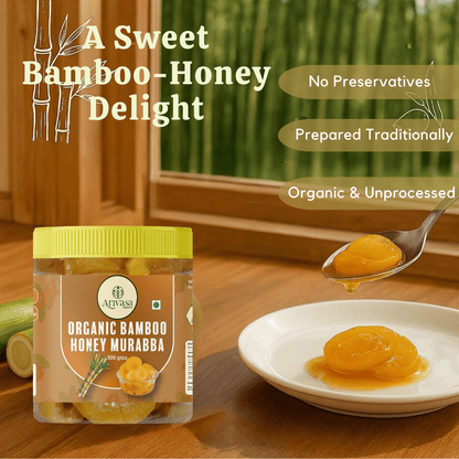 ORGANIC BAMBOO HONEY MURABBA - My Store - 500 gm - 