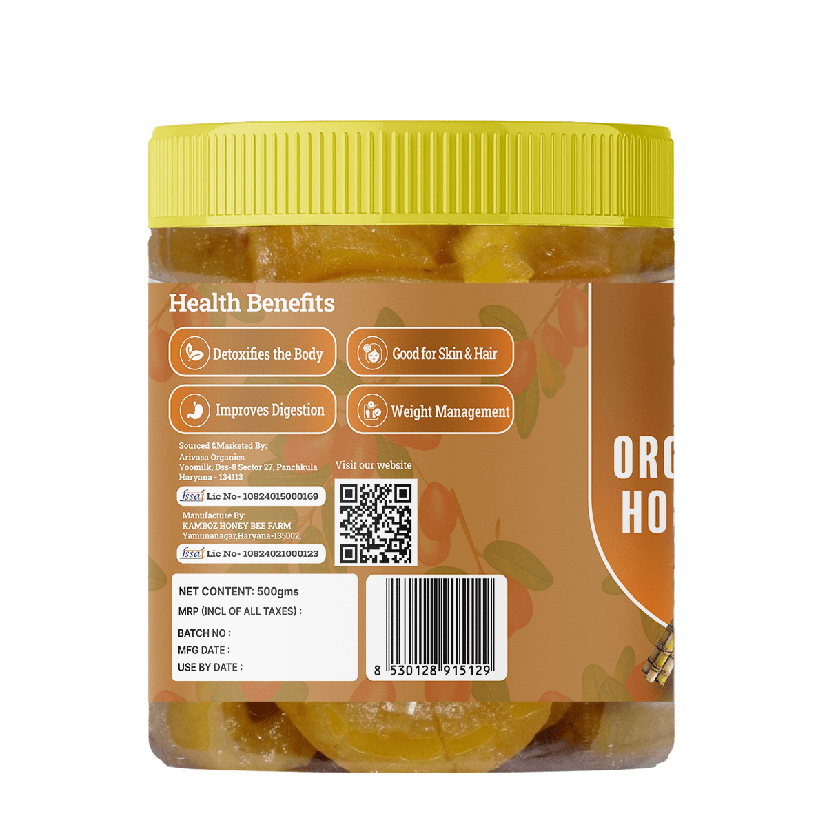 ORGANIC BAMBOO HONEY MURABBA - My Store - 500 gm - 