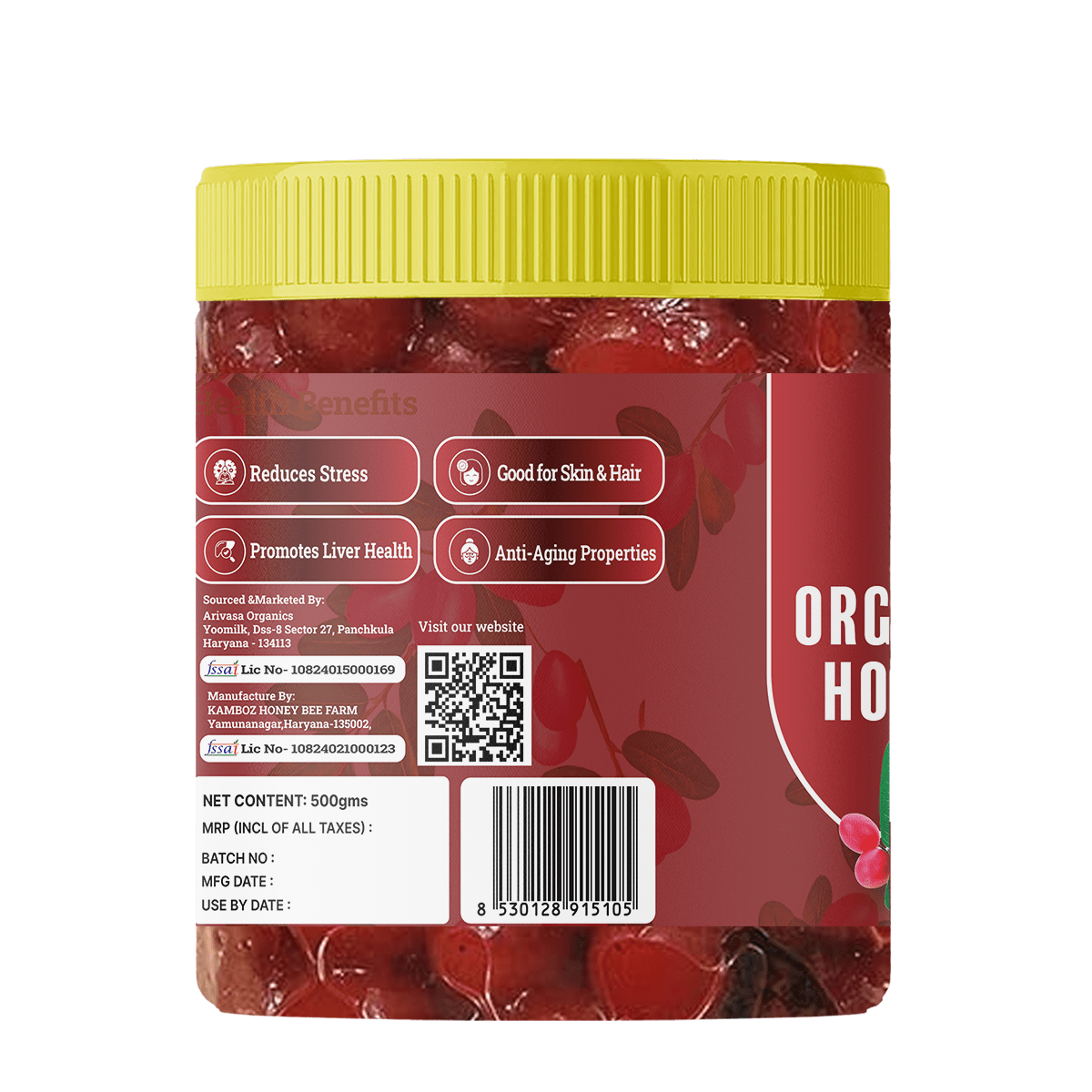 ORGANIC KARONDA HONEY MURABBA - My Store - 500 gm - 