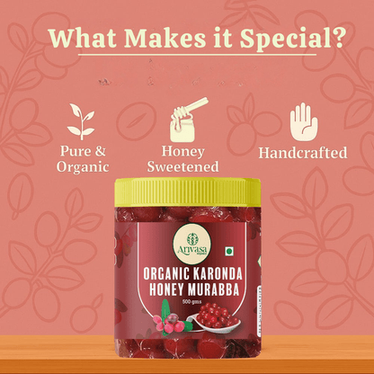 ORGANIC KARONDA HONEY MURABBA - My Store - 500 gm - 