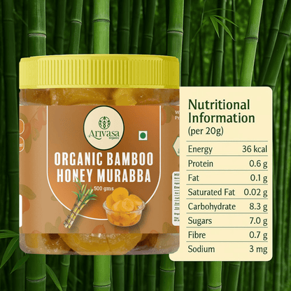 ORGANIC BAMBOO HONEY MURABBA - My Store - 500 gm - 